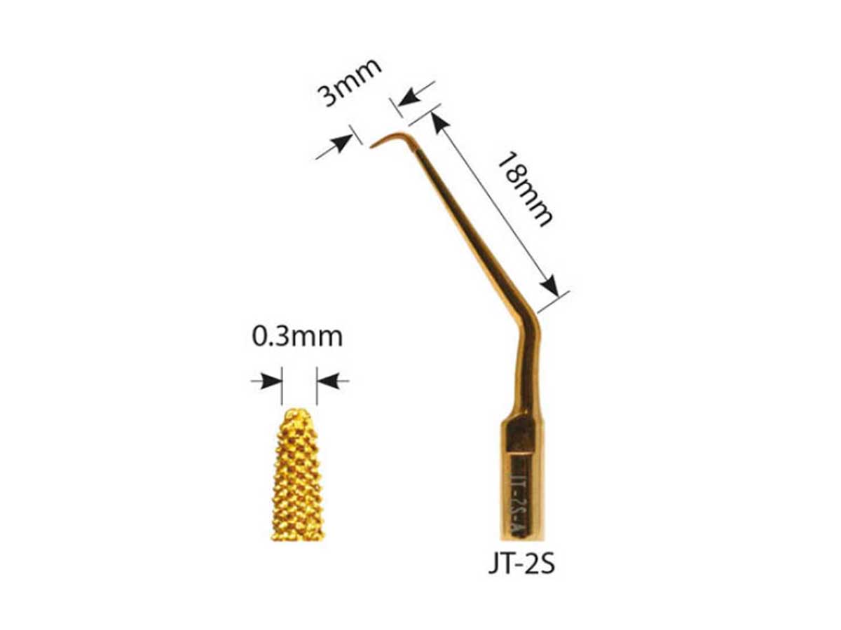 Ultrasonic JETIP for Posterior #JT2SA (Acteon, gerade) (passend für ACTEON/Satelec** Kons-Ultraschallgeräte)