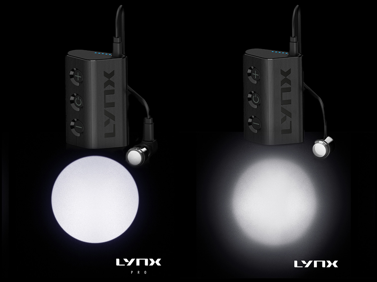 Produktbild Univet LYNX- und LYNX PRO-Lupenbrillen Lichter