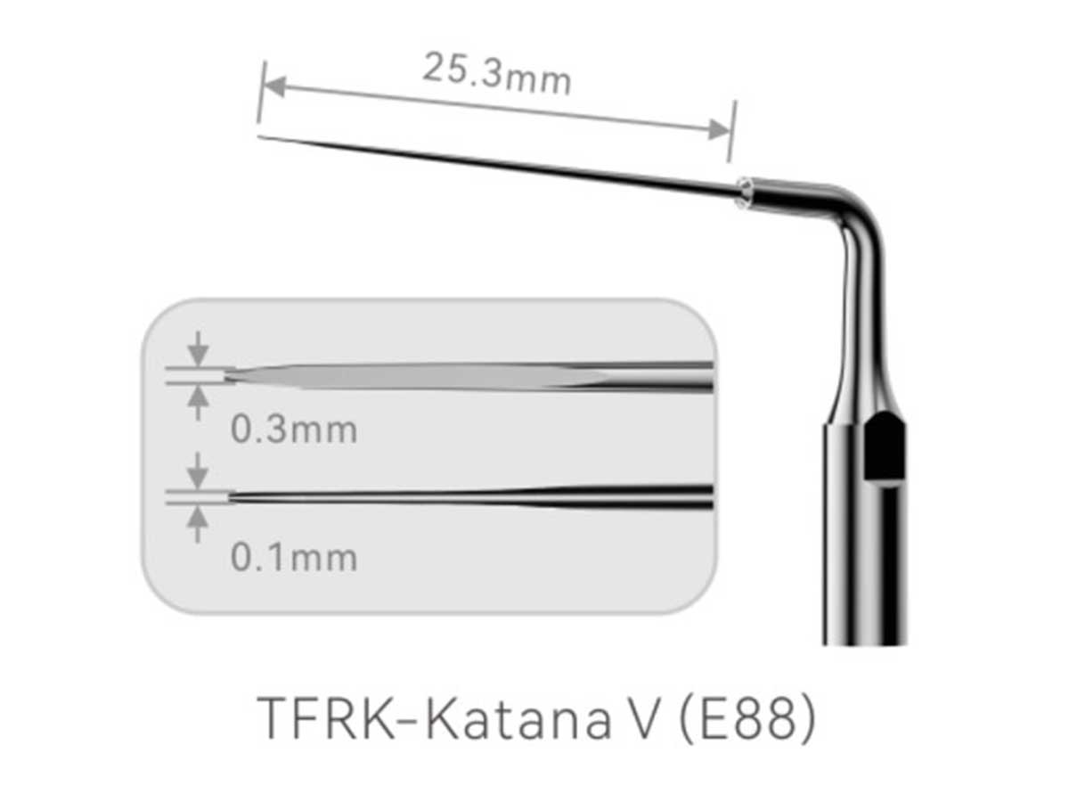 Terauchi File Retrieval Kit Katana Vertical (Katana V or E88) (passend für ACTEON/Satelec** Gewinde)