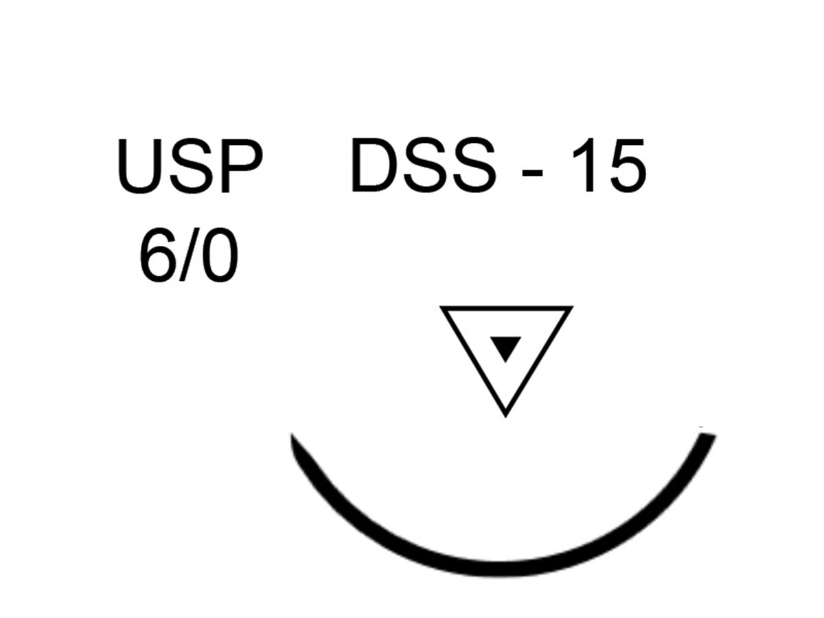 Seralene blau 6-0 0,5 m DSS-15 (24)