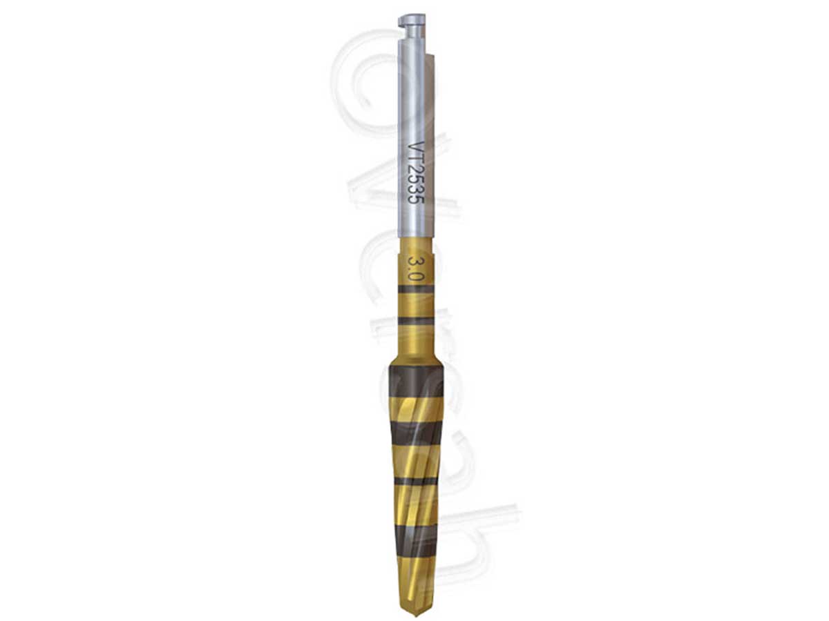 DENSAH® Bur VT2535 (2,5 mm-3,5 mm) gold