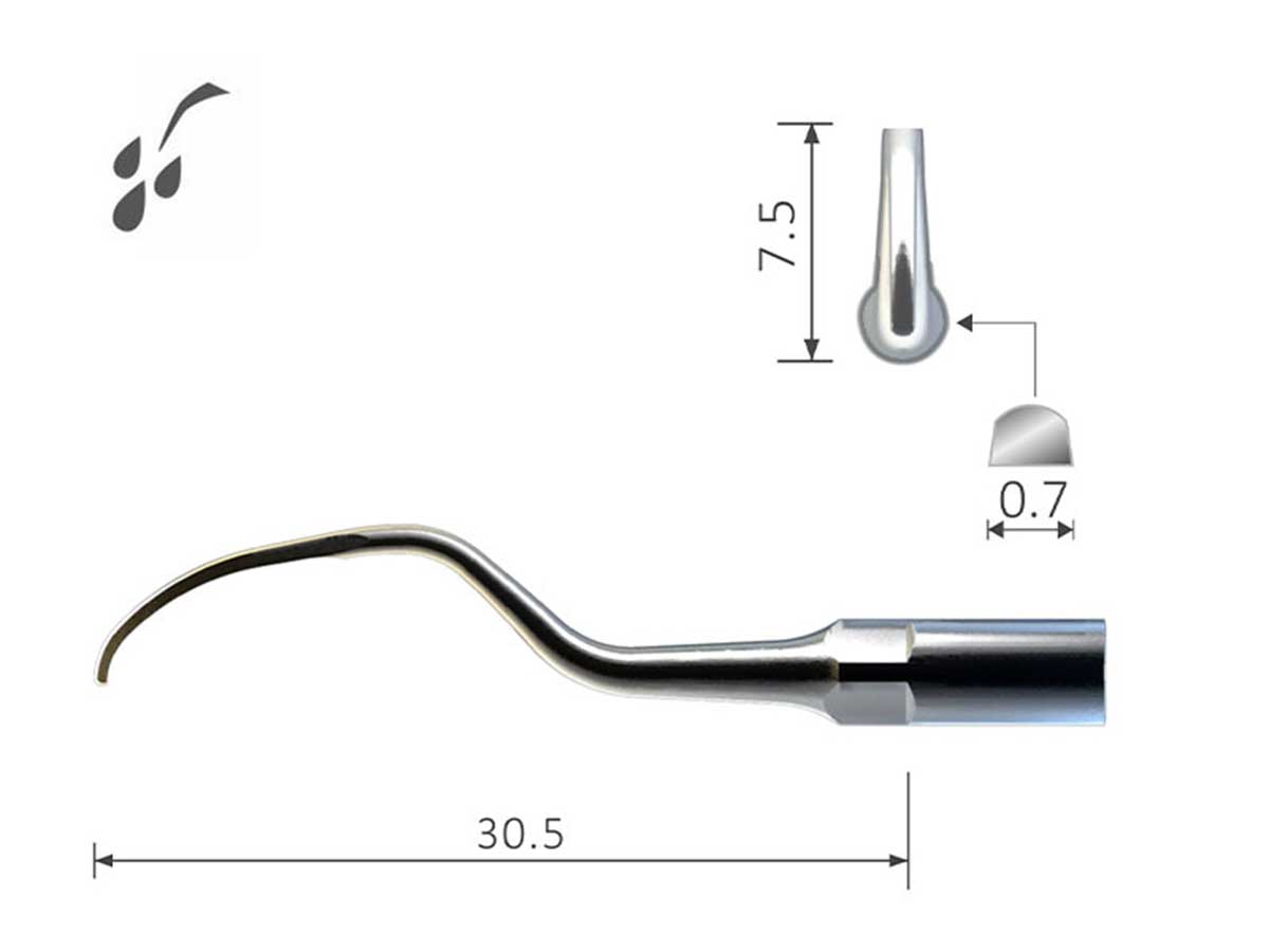 Keydent MyTip eH3 (P5) (passend für EMS** Kons-Ultraschallgeräte)