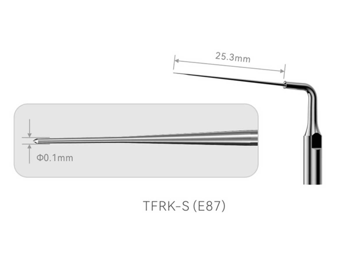 Terauchi File Retrieval Kit-Straight / ED87 (passend für ACTEON/Satelec** Gewinde)