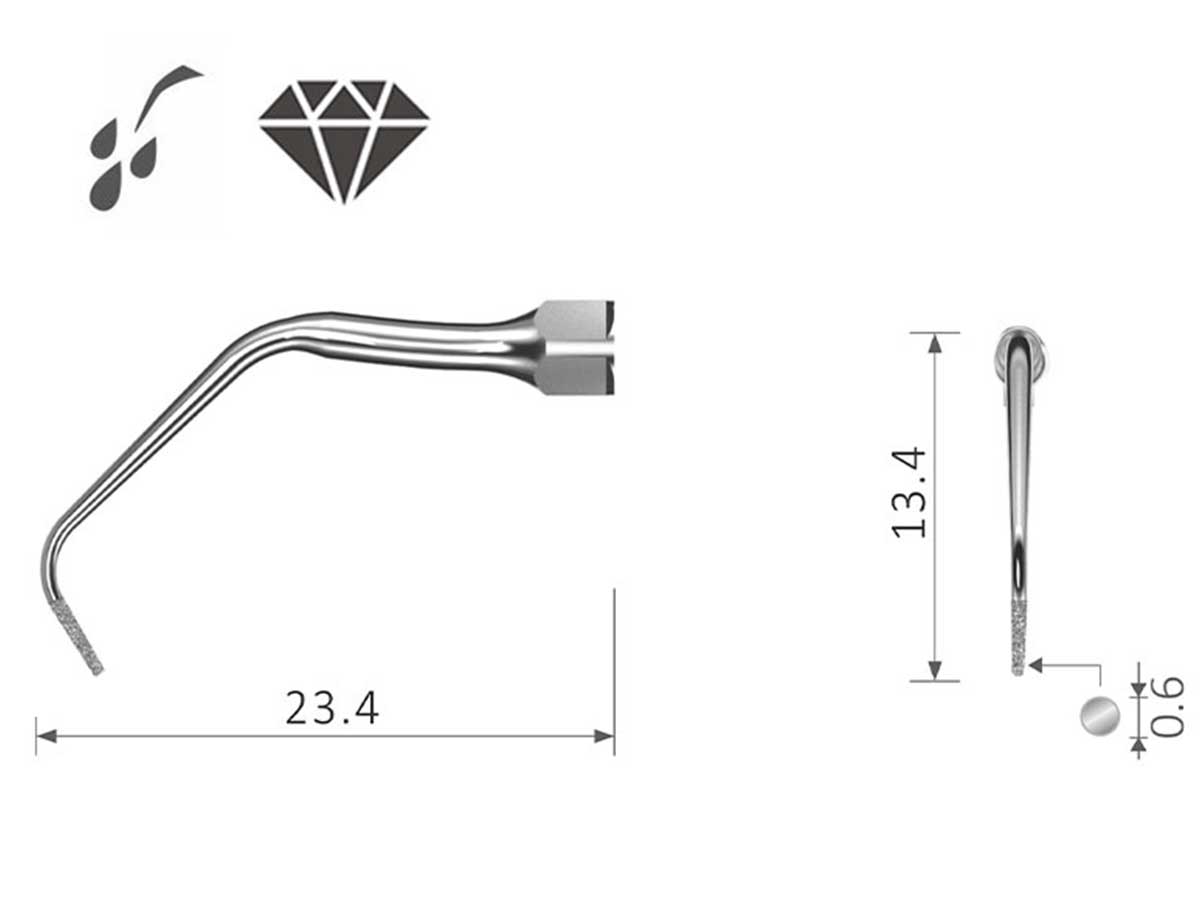 Keydent MyTip E10D (passend für EMS** Kons-Ultraschallgeräte)