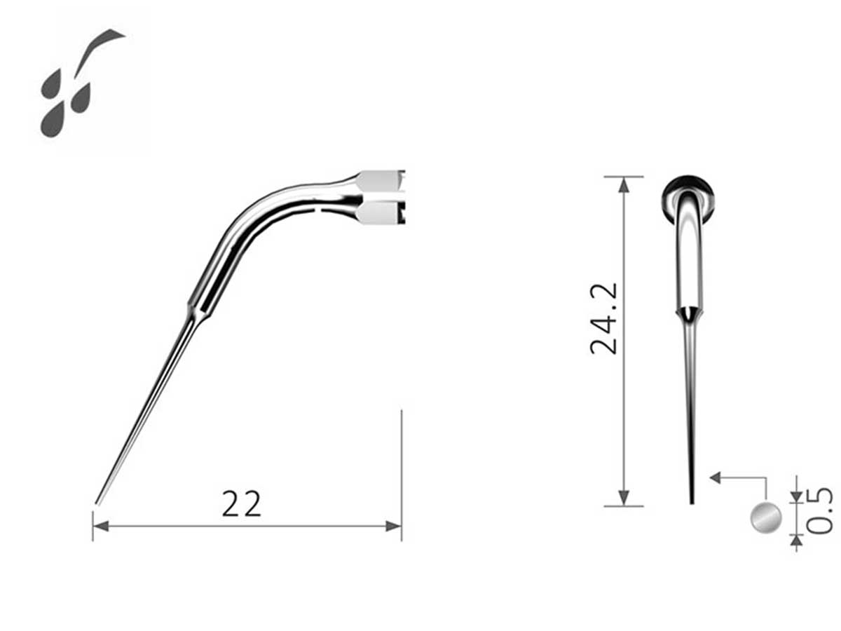 Keydent MyTip E15 (passend für EMS** Kons-Ultraschallgeräte)