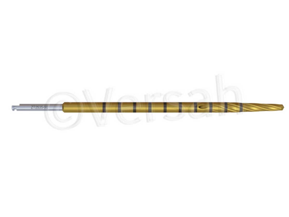 Zygoma (ZGO™) Densah® Bur ZT2535-90 (2,5 mm - 3,5 mm) - 90 mm