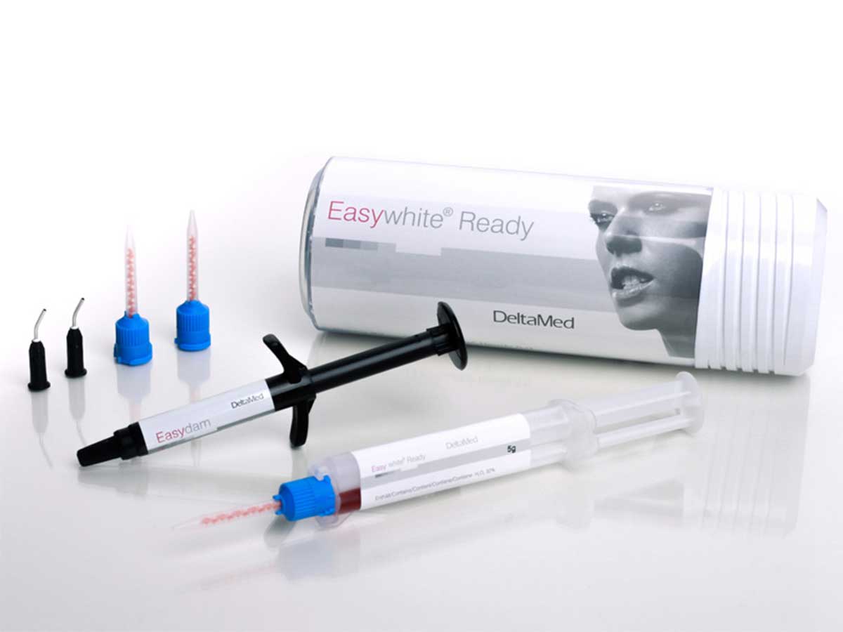 Easywhite® Ready Intro Kit (2,5 g Easywhite Ready, 1,5 g Easydam, 4 Kanülen)