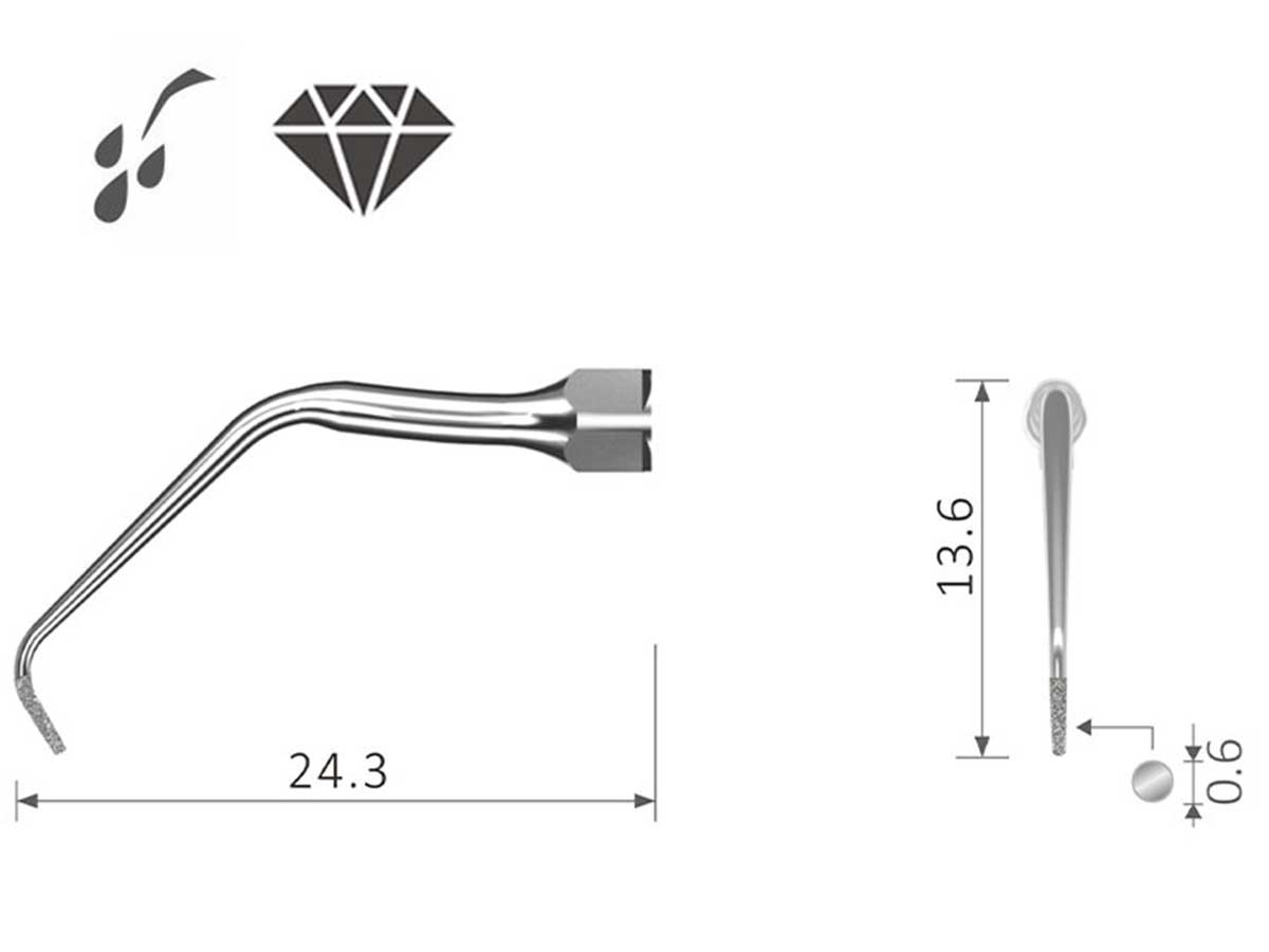 Keydent MyTip E11D (passend für EMS** Kons-Ultraschallgeräte)