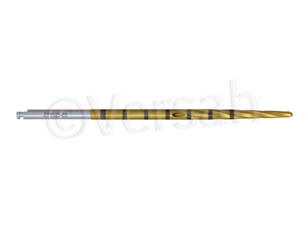 Zygoma (ZGO™) DDENSAH® Bur ZT1525-65 (1,5 mm - 2,5 mm) - 65 mm 