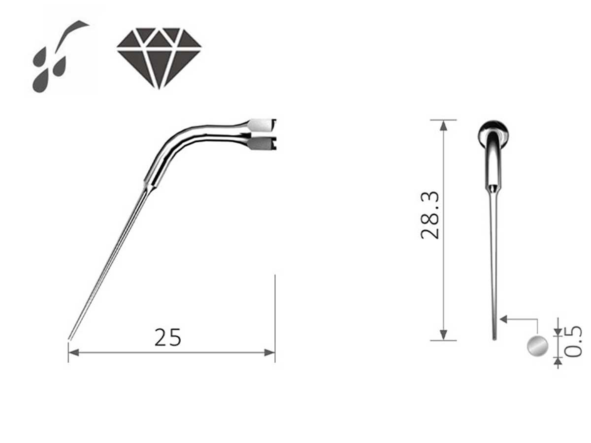 Keydent MyTip E14 (passend für EMS** Kons-Ultraschallgeräte)