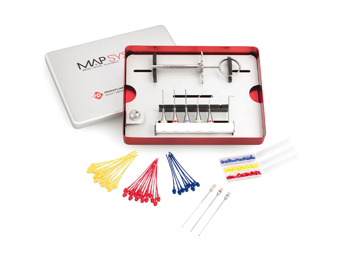 MAP Universal Kit (mit 3 NiTi Memory Shape Kanülen, N°0, N°1, N°2 und 2 Classic Needles N°0, N°1)