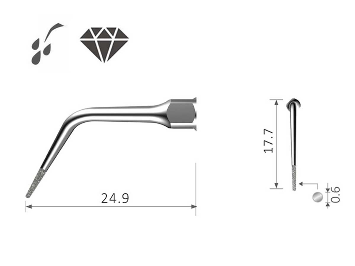 Keydent MyTip ES3D (passend für Sirona** Kons-Ultraschallgeräte)