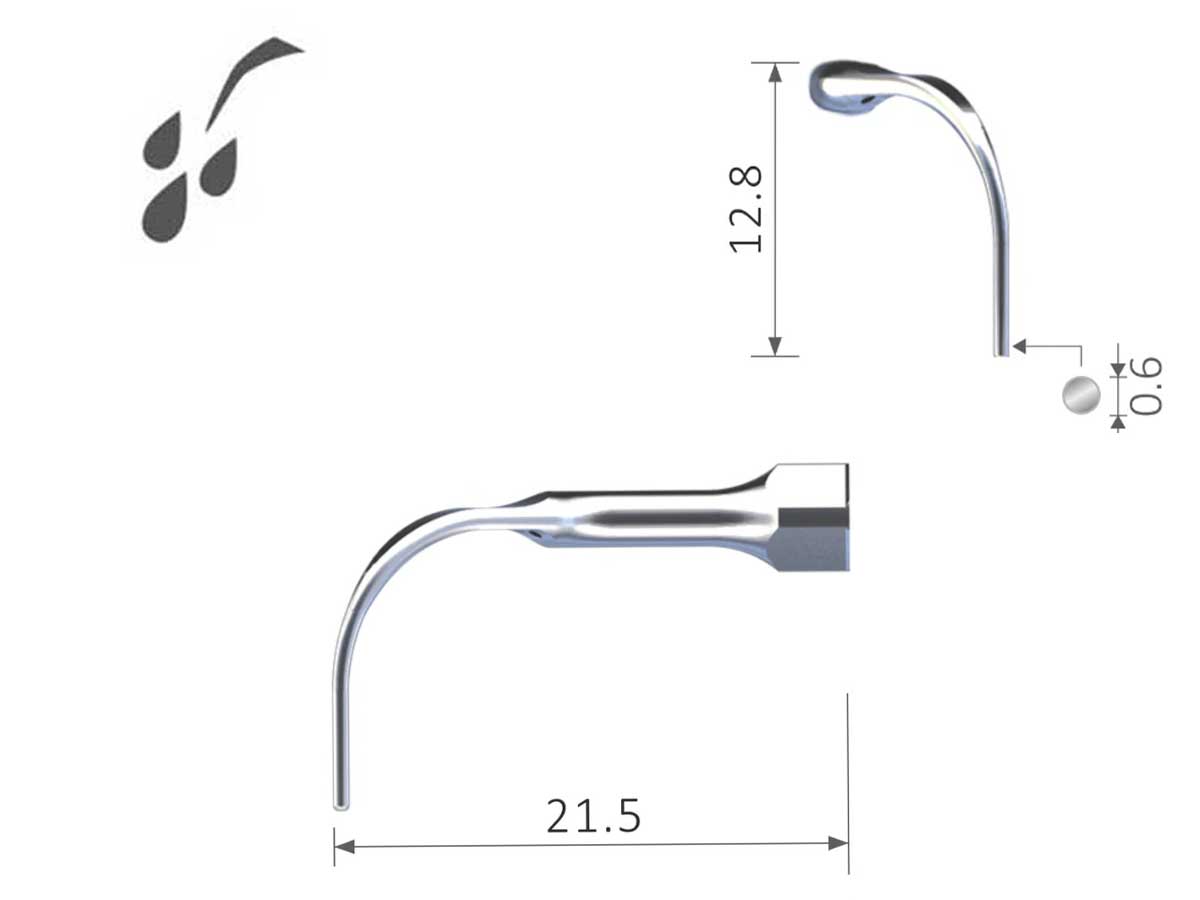 Keydent MyTip P6L (passend für EMS** Kons-Ultraschallgeräte)