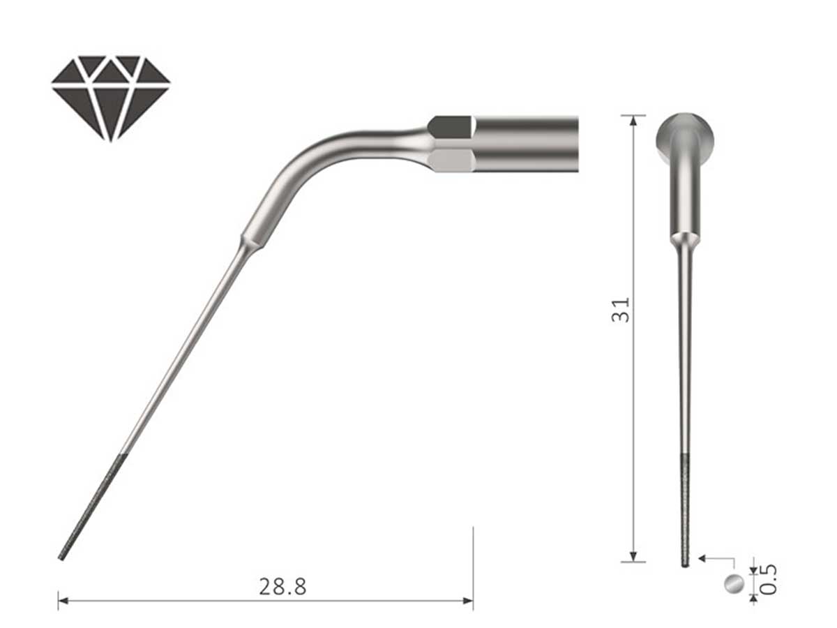 Keydent MyTip E4D (passend für EMS** Kons-Ultraschallgeräte)