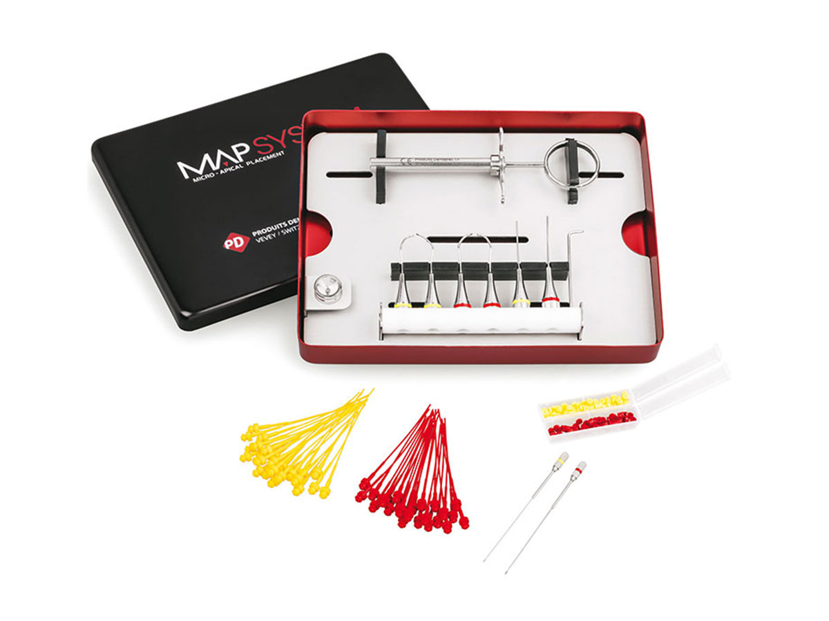 MAP Surgical Kit (mit 4 Surgery Needles N°0 rechts, N°0 links, N°1 rechts, N°1 links und 2 NiTi Memory Shape Needles N°0, N°1)