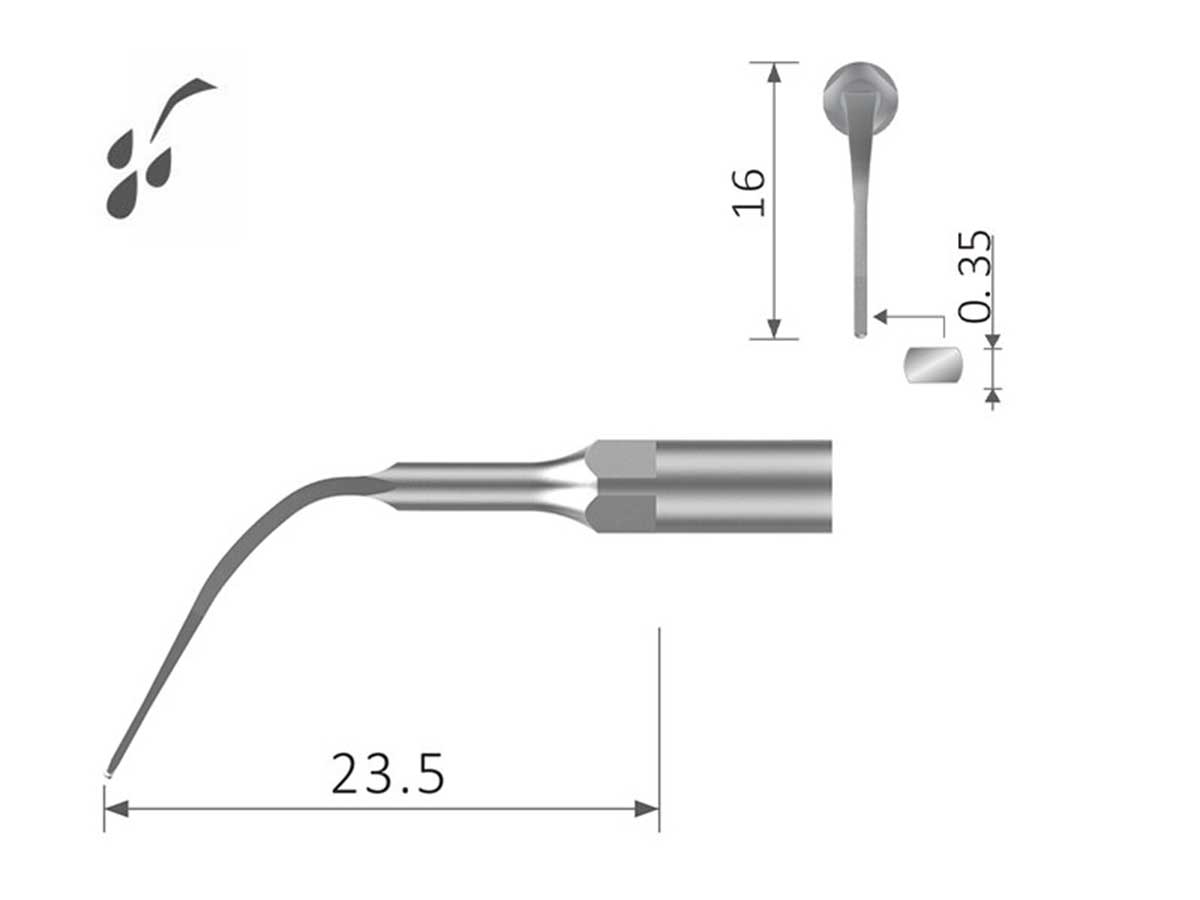 Keydent MyTip ePS (passend für EMS** Kons-Ultraschallgeräte)