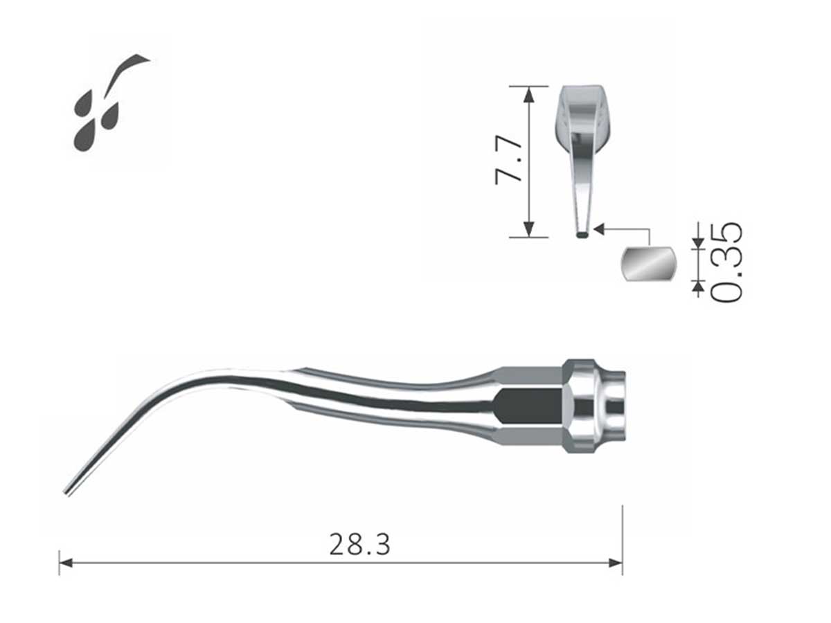 Keydent MyTip k#9 (passend für KaVo** PiezoLED**& PIEZOsoft** Ultraschallgeräte)